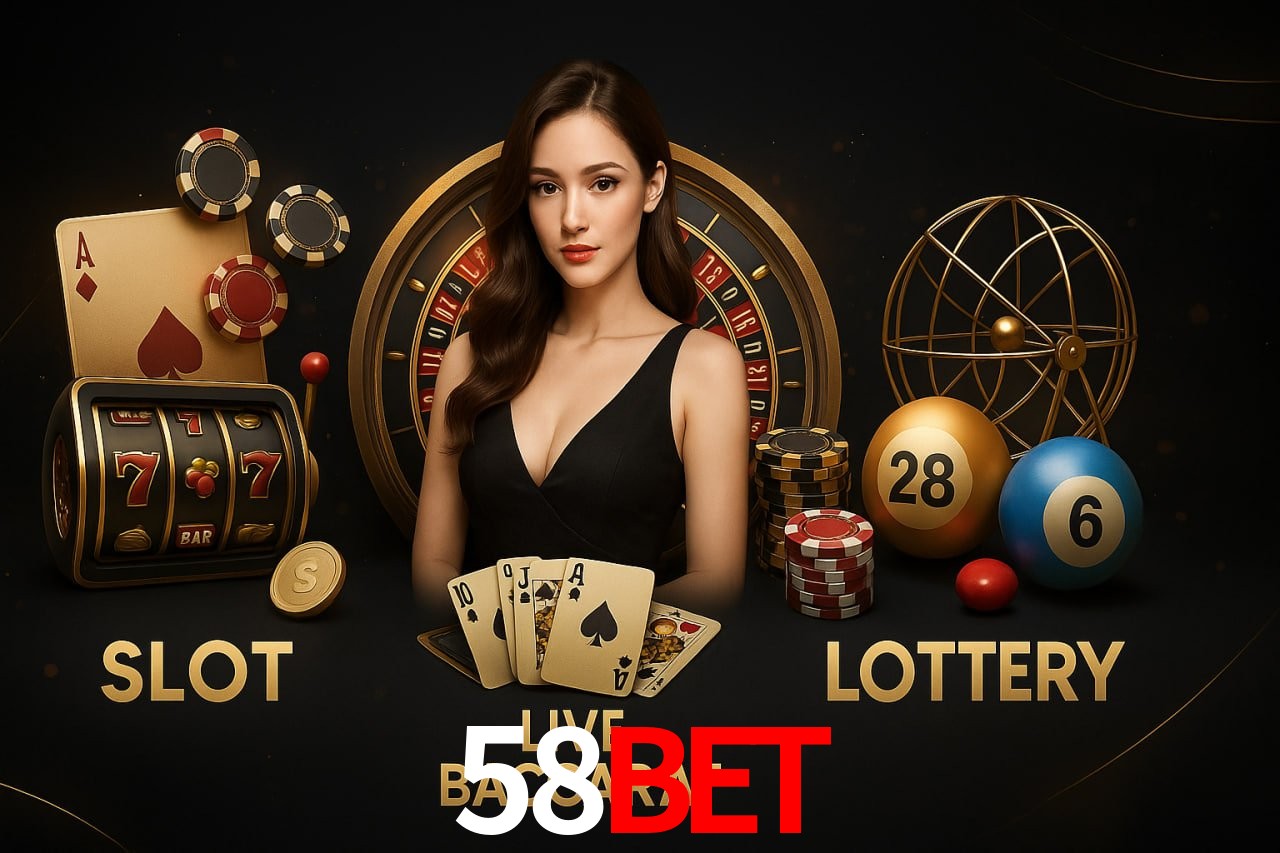 Loterias online na 58BET